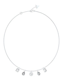 4G Light Necklace in Silver-Tone