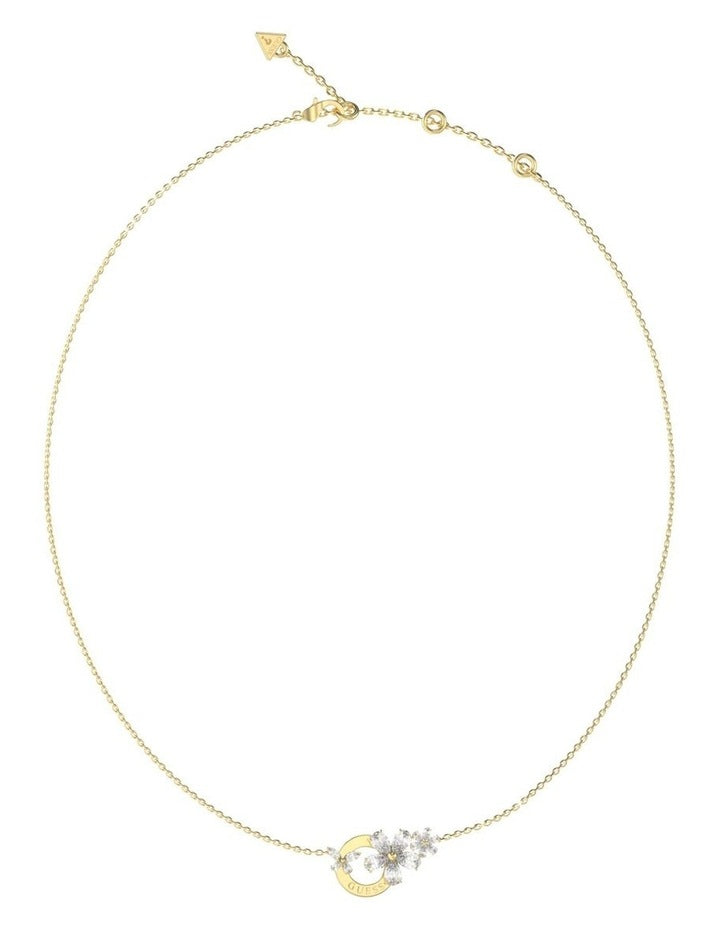 Lily Necklace in Gold-Tone