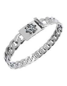 Rebel Curb Chain 4g 10mm in Silver