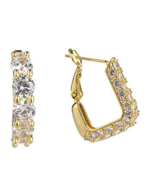 Hoop Earrings GJEC087M in Gold