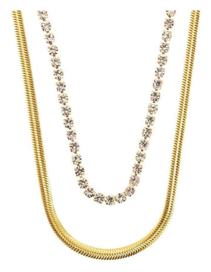 GJNC005M Necklace in Gold