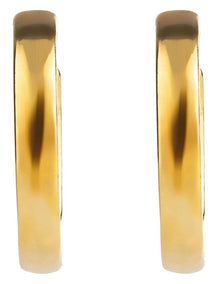 GJEC071M - Hoop Earrings in Gold