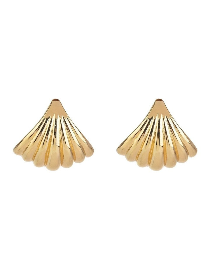 GJEC081M - Hoop Earrings in Gold