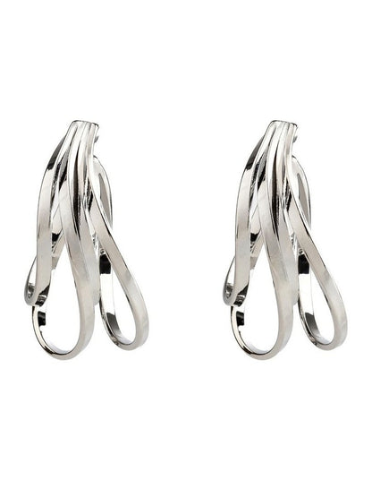 Hoops Earrings GJEC069M in Silver