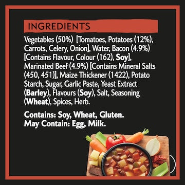 Heinz Big N Chunky Bacon, Steak, Potato Soup 535g