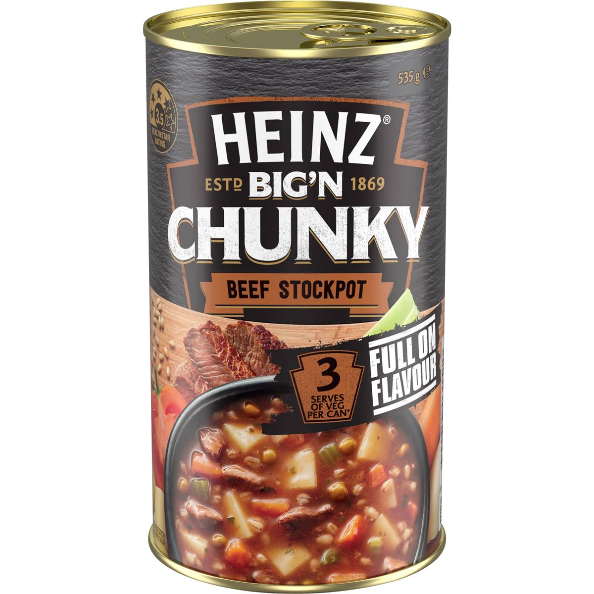 Heinz Big n Chunky Beef Stockpot Soup 535g