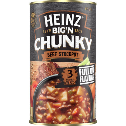 Heinz Big n Chunky Beef Stockpot Soup 535g