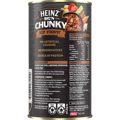 Heinz Big n Chunky Beef Stockpot Soup 535g