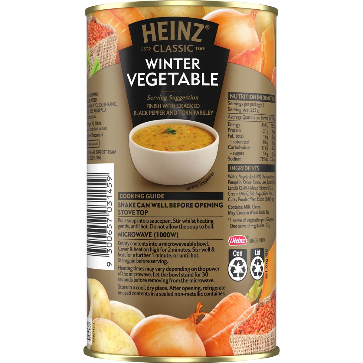 Heinz Classic Winter Vegetable Soup 535g