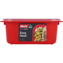 Decor Microsafe Microwavable Oblong Container 1.6L