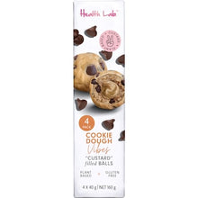 Health Lab Cookie Dough Vibes Custard Filled Balls 4 pack