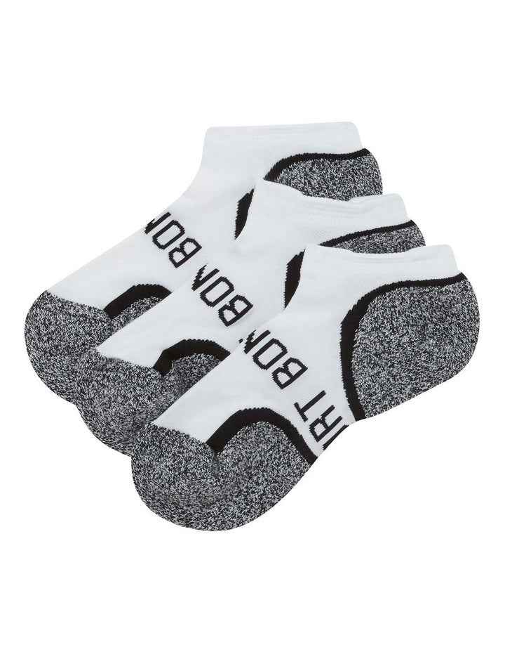 Ultimate Comfort Low Cut 3 Pack in White