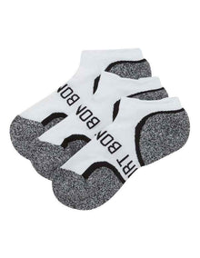 Ultimate Comfort Low Cut 3 Pack in White