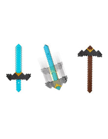 A Minecraft Movie 2 in 1 Click and Switch Sword