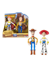 Disney and Pixar Woody and Jessie Action Figure Pack