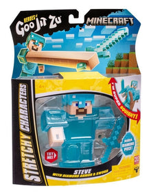 Minecraft Stretchy Characters With Hidden Diamond