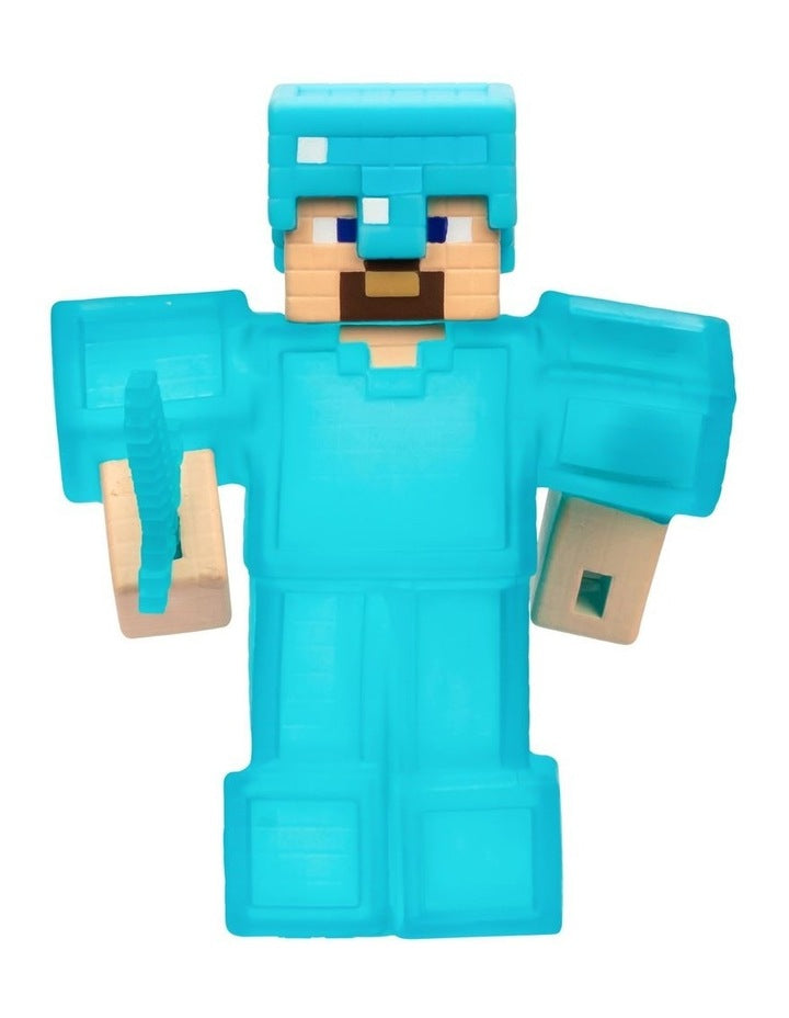 Minecraft Stretchy Characters With Hidden Diamond
