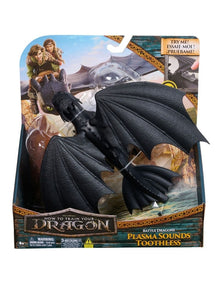 Feature Dragon Toothless Solid Toy in Black