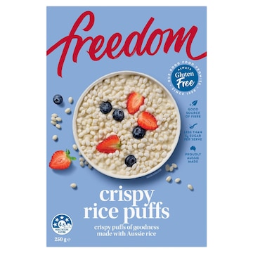 Freedom Classic Rice Puffs Cereal 250g