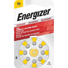 Energizer Hearing Aid Batteries Size 10 8 pack