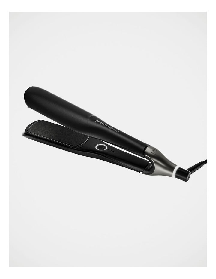 Chronos Max Wide-Plate Hair Straightener in Black