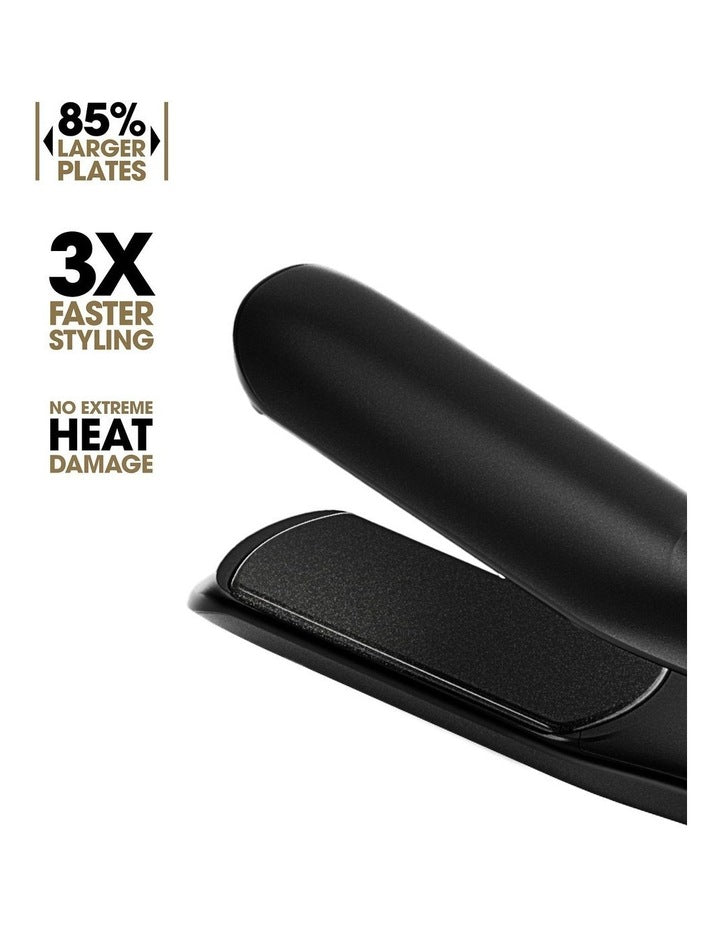 Chronos Max Wide-Plate Hair Straightener in Black