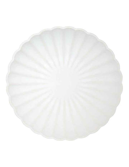 Solare Round Serving Bowl 22x8cm in Cream