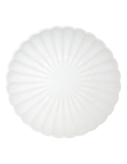 Solare Round Serving Bowl 22x8cm in Cream