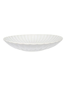 Solare Round Serving Bowl 30x5.5cm in Cream