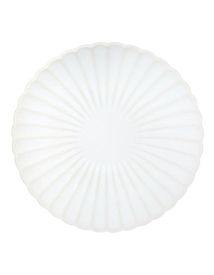 Solare Round Serving Bowl 30x5.5cm in Cream