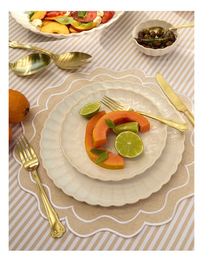 Solare Dinner Plate 27cm in Cream