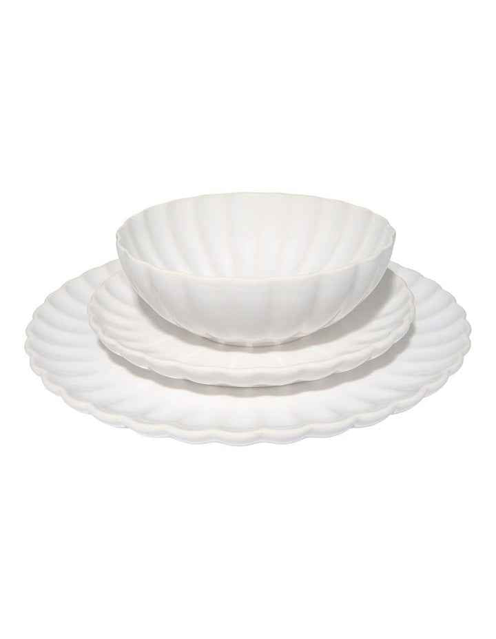 Solare Dinner Set Gift Boxed 12 Piece in Cream
