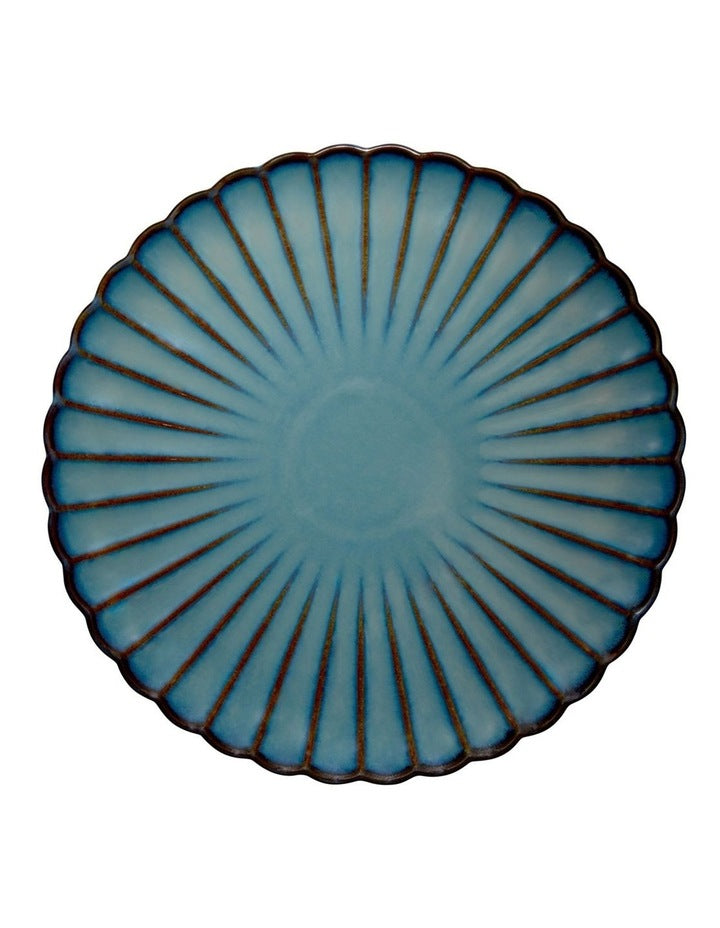 Solare Round Platter 33cm in Azure
