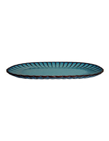 Solare Oval Platter 33x18cm in Azure