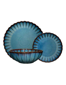 Solare Dinner Set Gift Boxed 12 Piece in Azure