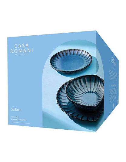 Solare Dinner Set Gift Boxed 12 Piece in Azure