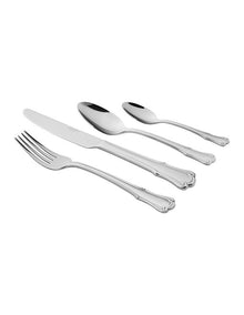 Castello Cutlery Set 16 Pieces Gift Boxed  in Silver