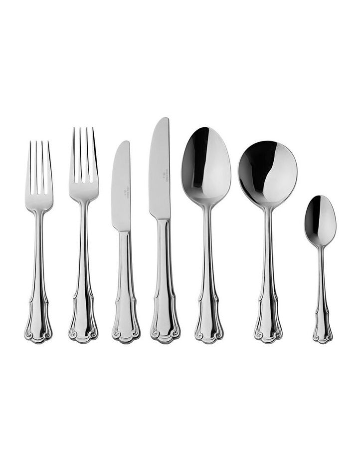 Castello Cutlery Set 56 Pieces Gift Boxed in Silver