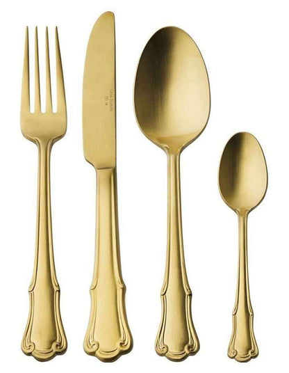 Castello Cutlery Set 16 Pieces Gift Boxed in Champagne