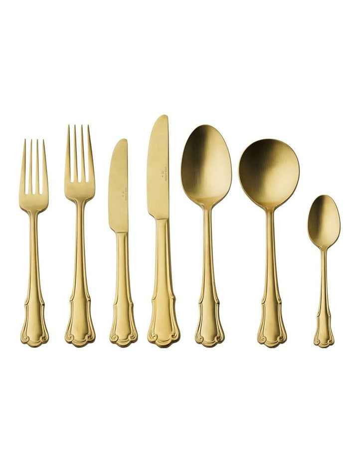 Castello Cutlery Set 56 Pieces Gift Boxed in Champagne