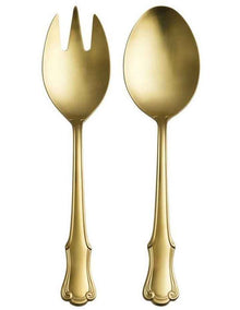 Castello Salad Serving Set 2 Pieces Gift Boxed in Champagne