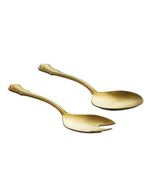 Castello Salad Serving Set 2 Pieces Gift Boxed in Champagne