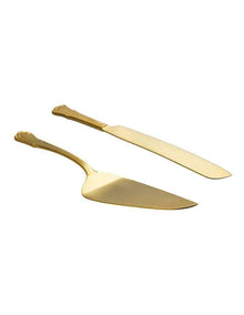 Castello Cake Serving Gift Boxed 2 Piece in Champagne