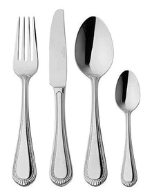 Brocade Cutlery Set 16 Pieces Gift Boxed  in Silver