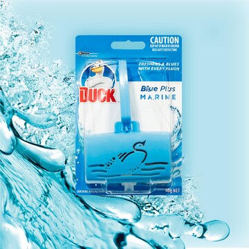 Duck Toilet Cleaner Block Blue Plus Marine 40g