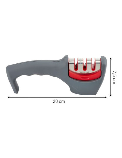 Fresh Kitchen 3-Stage Knife Sharpener in Grey