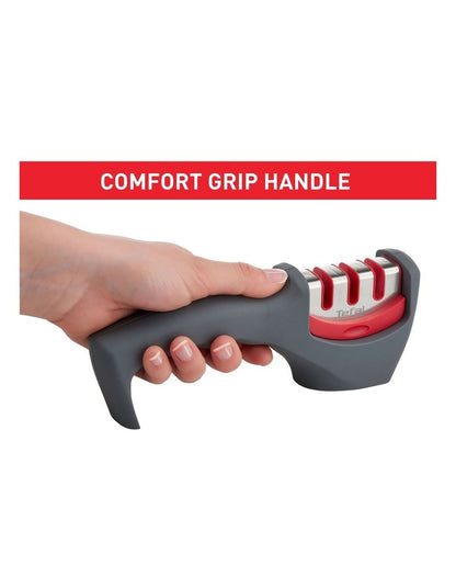 Fresh Kitchen 3-Stage Knife Sharpener in Grey