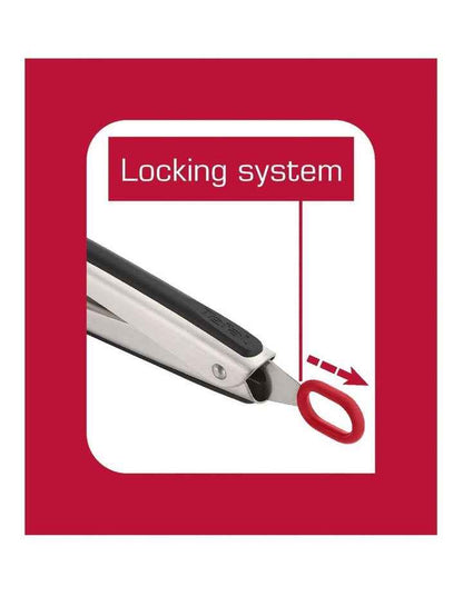 Ingenio Stainless Steel Tongs in Silver