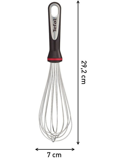 Ingenio Stainless Steel Whisk in Silver