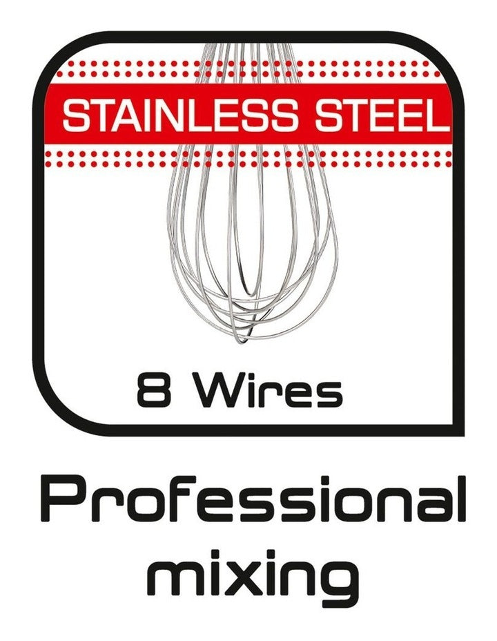 Ingenio Stainless Steel Whisk in Silver